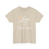 Love is Happiness T-Shirt, Butterfly Script Tee, Uplifting Gift