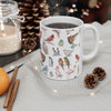 Watercolor Bird Coffee Mug, Birdwatcher Nature Lover Gift