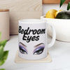 Dreamy "Bedroom Eyes" Ceramic Coffee Cup | Glam Cup Gift