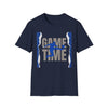 Game Time Soccer T-Shirt, Athlete Silhouette Graphic Tee, Sports Fan, Player Gift