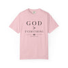 God Over Everything Comfort Colors® T-Shirt, Christian Tee, Faith Based Gift