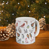 Watercolor Bird Coffee Mug, Birdwatcher Nature Lover Gift