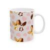 Cartoon Corgi Puppies Coffee Mug, Dog Mom Gift