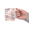 Pink Camo Ceramic Mug – Stylish Camouflage Coffee Cup