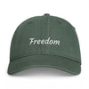 Freedom Embroidered Hat | Comfort Colors® Coastal Vintage Baseball Cap
