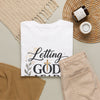 Faith T-Shirt — "Letting God Lead" Inspirational Christian Tee
