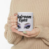 Dreamy "Bedroom Eyes" Ceramic Coffee Cup | Glam Cup Gift
