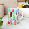 Ice Cream Popsicle Coffee Mug | Colorful Frozen Treat  Ceramic Cup