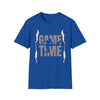 Game Time Soccer T-Shirt, Athlete Silhouette Graphic Tee, Sports Fan, Player Gift