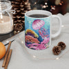 Underwater Marine Life Scene Ceramic Mug | Ocean Lover Gift