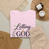 Faith T-Shirt — "Letting God Lead" Inspirational Christian Tee