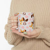 Cartoon Corgi Puppies Coffee Mug, Dog Mom Gift