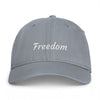 Freedom Embroidered Hat | Comfort Colors® Coastal Vintage Baseball Cap