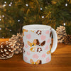 Cartoon Corgi Puppies Coffee Mug, Dog Mom Gift