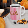 Hello Script Cute Coffee Mug