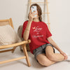 Love is Happiness T-Shirt, Butterfly Script Tee, Uplifting Gift