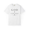 God Over Everything Comfort Colors® T-Shirt, Christian Tee, Faith Based Gift