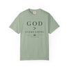 God Over Everything Comfort Colors® T-Shirt, Christian Tee, Faith Based Gift