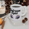 Dreamy "Bedroom Eyes" Ceramic Coffee Cup | Glam Cup Gift
