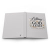 Letting God Lead Hardcover Journal - Christian Faith Guided Prayer & Reflection Notebook