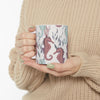 Watercolor Seahorse Coffee Mug, Ocean Life Ceramic Cup