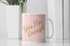 You Are Enough Coffee Mug, Affirmation Message Uplifting Gift