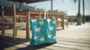 Beautiful Swan Pond Tote | Waterlily Canvas Bag Gift