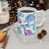 Watercolor Sea Turtle Coffee Mug, Ocean-Themed Ceramic Cup
