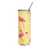 Pink Flamingo Stainless Steel Tumbler (20oz)
