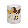 Cute Corgi Puppies Coffee Mug
