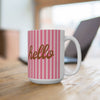 Hello Script Cute Coffee Mug