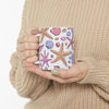 Pastel Starfish Shells Coffee Mug | Beach Seashell Ceramic Cup