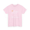 Love is Happiness T-Shirt, Butterfly Script Tee, Uplifting Gift