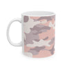 Pink Camo Ceramic Mug – Stylish Camouflage Coffee Cup