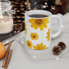 Yellow Daisy Floral Ceramic Coffee Mug (Various Sizes)