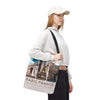 Paris France Vintage Tote | Stylish Travel Inspired Canvas Bag