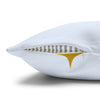 Stargazers Dream On Pillowcase | Decorative Throw Pillow Cover | Light Blue Color