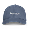 Freedom Embroidered Hat | Comfort Colors® Coastal Vintage Baseball Cap