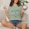 God Over Everything Comfort Colors® T-Shirt, Christian Tee, Faith Based Gift