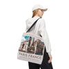 Paris France Vintage Tote | Stylish Travel Inspired Canvas Bag