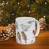 Watercolor Bird Illustrations Coffee Mug