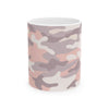 Pink Camo Ceramic Mug – Stylish Camouflage Coffee Cup