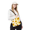 Yellow Daisy Floral Tote | Sun Flower Canvas Bag Gift