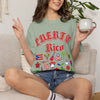 Puerto Rico Icons Comfort Colors® T-Shirt, Boricua Pride Tee, Boricua Gift Men, Women