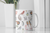 Watercolor Bird Coffee Mug, Birdwatcher Nature Lover Gift