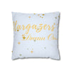 Stargazers Dream On Pillowcase | Decorative Throw Pillow Cover | Light Blue Color