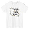 Faith T-Shirt — "Letting God Lead" Inspirational Christian Tee