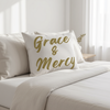 Grace & Mercy Decorative Throw Pillow (Various Sizes)