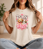 Puppy Love T-Shirt, Comfort Colors® Cute Puppies & Hearts Graphic Tee, Dog Mom Gift
