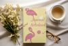 Pink Flamingo | Hardcover Writing Journal for Notes & Reflections